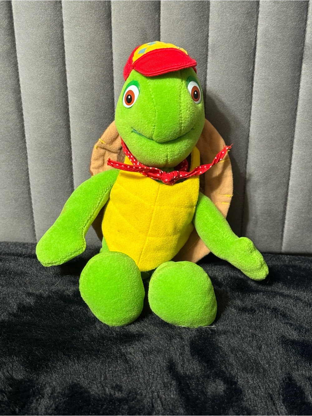 Franklin The Turtle Plush Red Hat Bandana Irwin Toy Kids Can Press